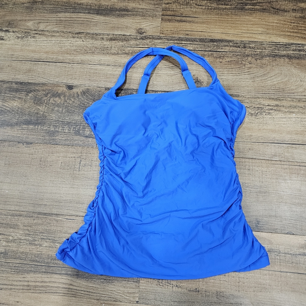 Athleta Tankini Top | Square Neck | Size 34 B/C |